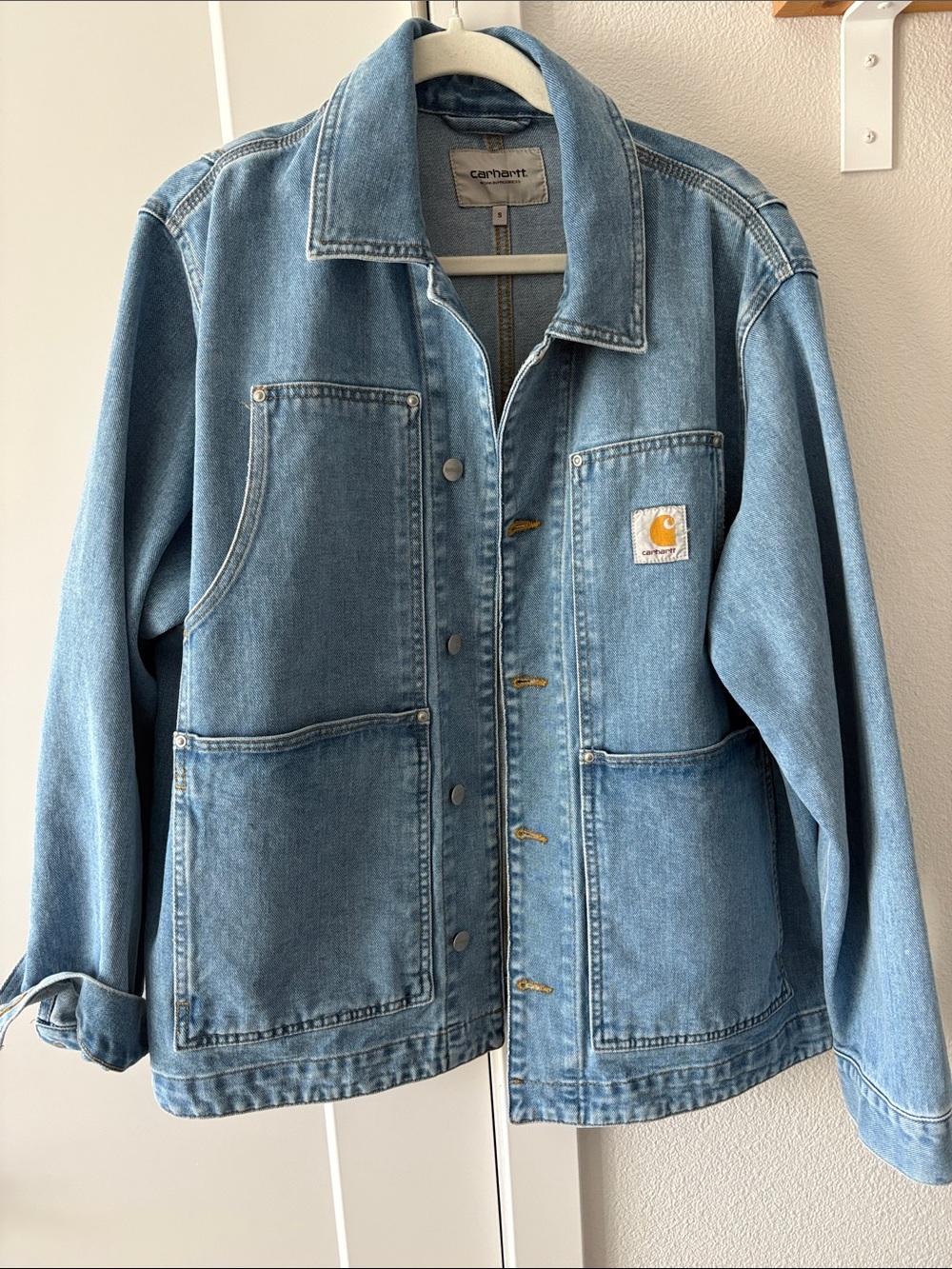Carhartt Light Blue Denim Utility Jacket